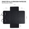thumbnail image 4 of Protector universal para maletero de coche para perros, 2 bolsillos grandes, impermeable y antideslizante, 185 x 103 cm, funda para maletero compatible con la mayoría de los coches, color negro., 4 of 4