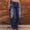 Dark Blue women ripped jeans casual a1, variant on Women Straight Mid Rise Ripped Distressed Casual Jeans Long Pants Vacation Loose Fit Denim Trousers Summer Travel Beach Outfits, Blue L2