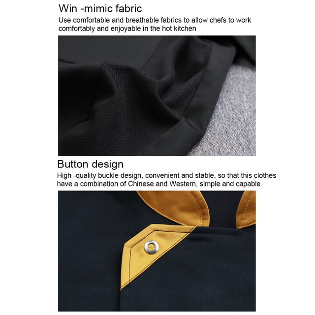 maskred Soft Texture And Colorfast - Durable Polyester Kitchen Work Apron Suit For Kitchen Working Convenient Breathable Fabric Blue M