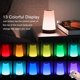 thumbnail image 2 of Luz de noche LED, mesita de noche Lámpara, Lámpara de noche táctil colorida, Control remoto, Recargable con brillo ajustable, para dormitorio, habitación de niños y sala de estar [Clase energética F], 2 of 5
