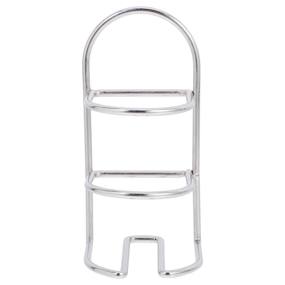 Mobestech Electric Toothbrush Holder Wall Mounted Plated Silver Toothbrush Storage Shelf for Kitchen