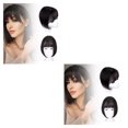 thumbnail image 4 of kurtrusly Add Glamour To Hairdo Soft And Comfortable One-Piece Extensions Bangs Soft 2Set, 4 of 6