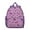 Purple-3, variant on Mini Backpack with Adorable Puppy Paw Print, Lightweight School Bag for Dog Fans, Bone Pattern Design