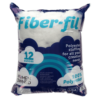 POLYESTER FIBER STUFFING Pillow Filling Washable Polyfill Crafts 20 lb  White New