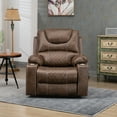 thumbnail image 3 of JUUXO Oversized Lift Chair Lay Flat Recliner, Large Power Lift Recliner for Elderly, Extra Wide Heated Massage Chair for Adult 400 lbs, 3 of 9