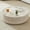 31.49"+ marble, variant on 39.37" Round Faux Travertine Coffee Table with MARS Pattern, Textured Center Tea Table for Living Room, No Assembly Required