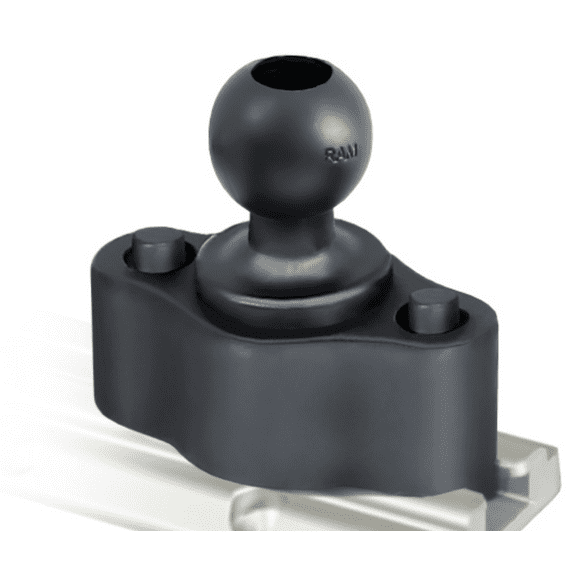 RAP-B-383U RAM Mounts 1" Ball Quick Release Track Base (Track Dim.Range: .250" - .562")