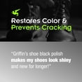 thumbnail image 4 of Griffin Black Liquid Shoe Polish 2.5 fl oz, 4 of 7