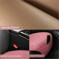 thumbnail image 4 of 2 Pack Front Car Seat Covers, Leather Seat Covers with Storage Pocket and Two Belt Pads, Anti-Slip Waterproof Universal Seat Covers for Cars Fit Cars Trucks SUV, 4 of 18