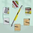 thumbnail image 1 of Bolígrafo de plástico con punta de bola y destornillador multifunción de lote pequeño, bolígrafo de regalo con seis niveles de tacto, 1 of 4