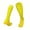 Yellow, variant on Bxsruta Knee High Athletic Socks Moisture Wicking Sports Tube Socks for Training and Workout