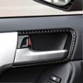 thumbnail image 5 of Carbon Fiber Car Door Inner Bowl Handle Frame Decorative Cover Stickers for Cruiser Prado 2010-2018, 5 of 5