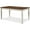 White, variant on Pemberly Row Contemporary Transitional Dining Table Black Finish
