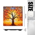 thumbnail image 2 of High Precision Body Weight Scale Smart Bathroom Scales with Large LCD Display(400lbs),Decorative for Bedroom-Vibrant Autumn Tree With Colorful Leaves, 2 of 4