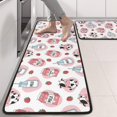 thumbnail image 2 of Kitchen Rugs Sets Of 2,White Cow Milk Pattern Anti Fatigue Kitchen Mat Rugs Non Slip Washable,Decorative Kitchen Floor Mats for Kitchen,Sink,Laundry,17"x47"+17"x47", 2 of 5