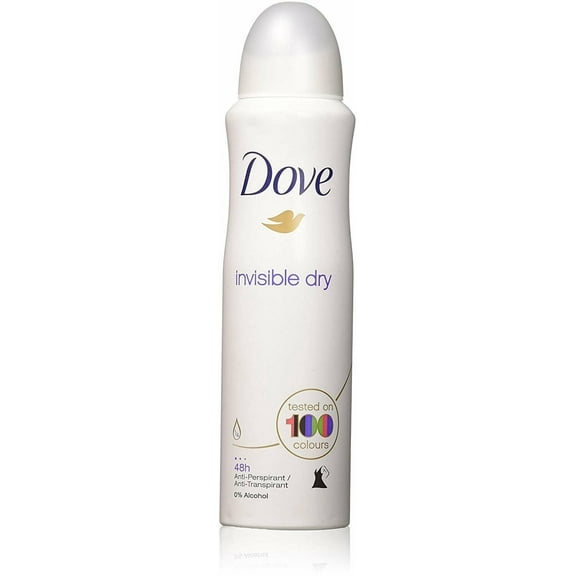 Lot of 6 Anti-Perisperant Deodorant INVISIBLE DRY BY DOVE 150ml