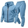 thumbnail image 6 of ITSAME Boys Outfit 2-Piece Zip Up Hooded Sweatshirt and Jogger Pants Casual Athletic Set Size 8, 6 of 9