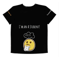 thumbnail image 6 of CWMBS by Tae’ Store: Wordy Wit It Unisex Tee, All-Over Print Youth Crew Neck T-shirt, 6 of 6