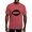 Crimson Red, variant on - Psi Upsilon Handshake T Shirt - Mens Comfort Colors Shirt