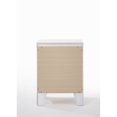 thumbnail image 2 of ACME Table de Chevet Blaise 3 Tiroirs en Blanc, 2 of 9