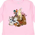 thumbnail image 4 of Inktastic Happy Farm Animals Boys or Girls Long Sleeve Toddler T-Shirt, 4 of 5