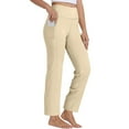 thumbnail image 3 of Pantalones deportivos de yoga de cintura alta para mujer - Leggings de entrenamiento con bolsillos - Poliéster/spandex - Tallas S-XXXL, 3 of 7