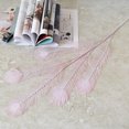 thumbnail image 3 of Coofit 2PCS Artificial Flower Lifelike Peacock Tail Fake Plant Fake Flower for Wedding, 3 of 6