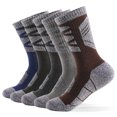 thumbnail image 3 of Fesfesfes Men's Ski Socks Winter Warm Socks Athletic Outdoor Sports Socks Mountaineering Socks, 3 of 9