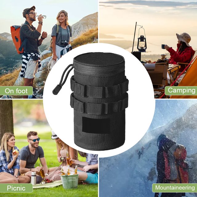 Bolsa Táctica Para Botella De Agua Bolsa para botella de agua Molle, bolsa portátil para botella de agua de viaje, bolsa para actividades al aire libre