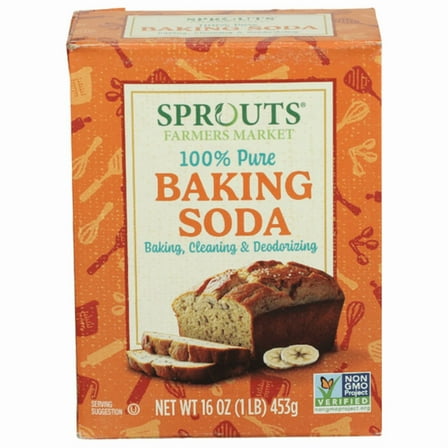 SPTs 100% Pure Baking Soda 16 oz - Pack of 5