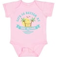 thumbnail image 3 of Inktastic Life's Better at the Beach Girls Baby Bodysuit, 3 of 5