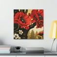 thumbnail image 3 of Poppies in Baroque - Canvas, 3 of 10