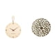 thumbnail image 1 of Reloj de pared,Reloj de pared decorativo para sala de estar,silencioso,Reloj de pared de madera con decoración moderna,Escultura para colgar en la pared,Decoración de pared de metal para sala, 1 of 8