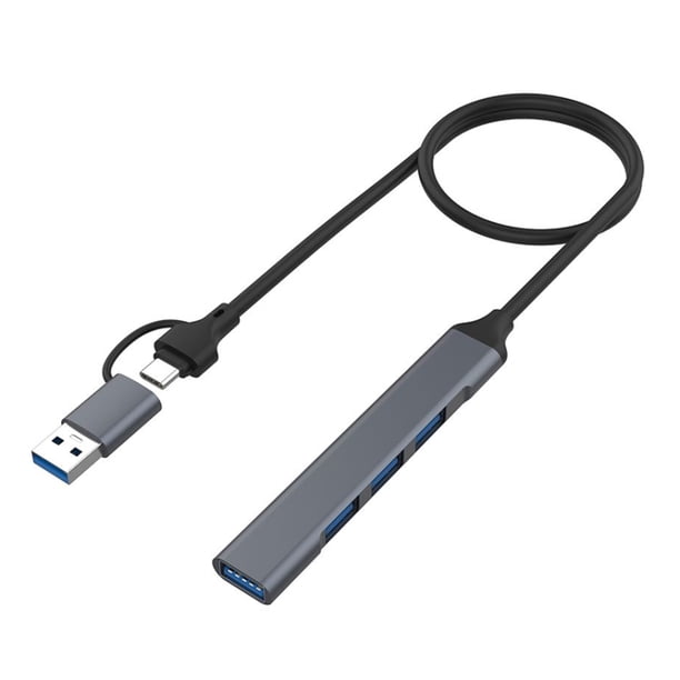 USB 3.0 Hub Mini Expander Multi Splitter Adaptador 4 Puertos (4 Puertos)