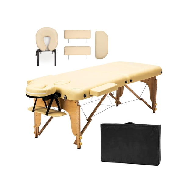 Cama Para Masajes Spa Tatuajes Y Terapia Física Estuche beige 6.49 pulg X-PROSS CMTT01BK-PRO