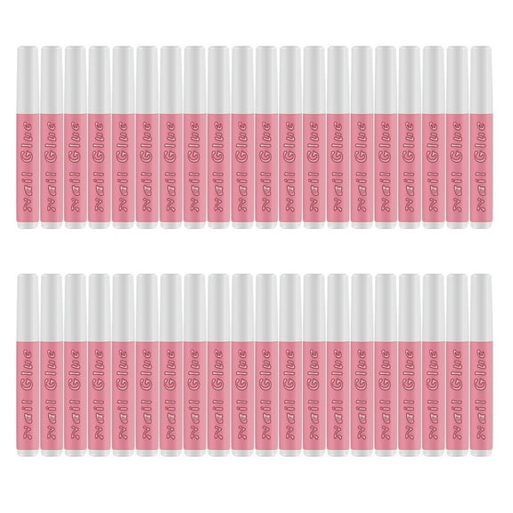 Nail Glue 40Pcs 2G - 40Pcs Nail Tip Glue Beauty Quick Drying False Adhesive Nail Glue Acrylic Make Up, Nail Tools, Nail File, Easter, St. Patrick'S Day, Valentine'S Day, Wedding, S Makeup Organizers