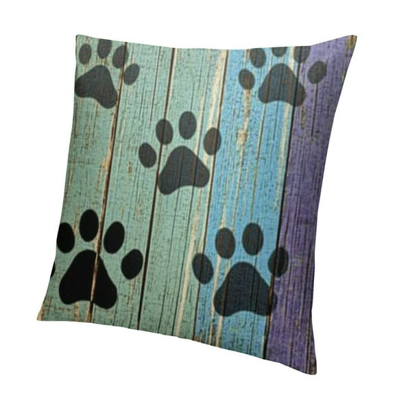 Rustic Rainbow Black and Paw