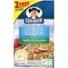 Quaker: Apples & Cinnamon Lower Sugar Instant 1.09 Oz Packets Oatmeal, 10 ct