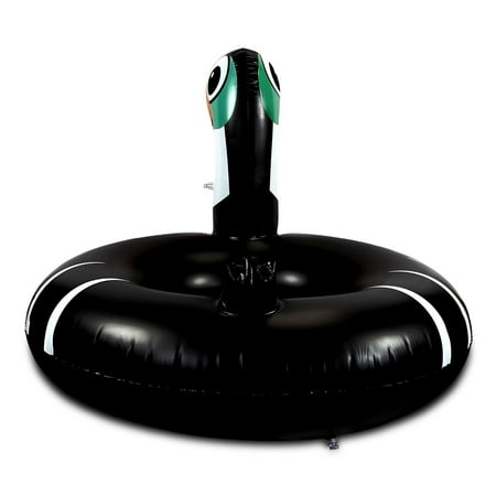 - Cota Global Inflatable Pool Float Large Toucan Shape Party Tube Ring Accessory 49 Inches, Premium Elegant Heavy Duty Vinyl Flotation Pool Toy, For the Beach, Party, Vacation, UV Resistant #201015