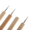 thumbnail image 3 of Yunhgft 4PCS Dotting Tools Set for , Embossing Stylus for Painting Wooden Handle Dual, 3 of 9