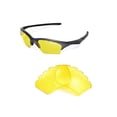 thumbnail image 5 of Walleva Yellow Vented Replacement Lenses for Oakley Half Jacket XLJ Sunglasses, 5 of 6