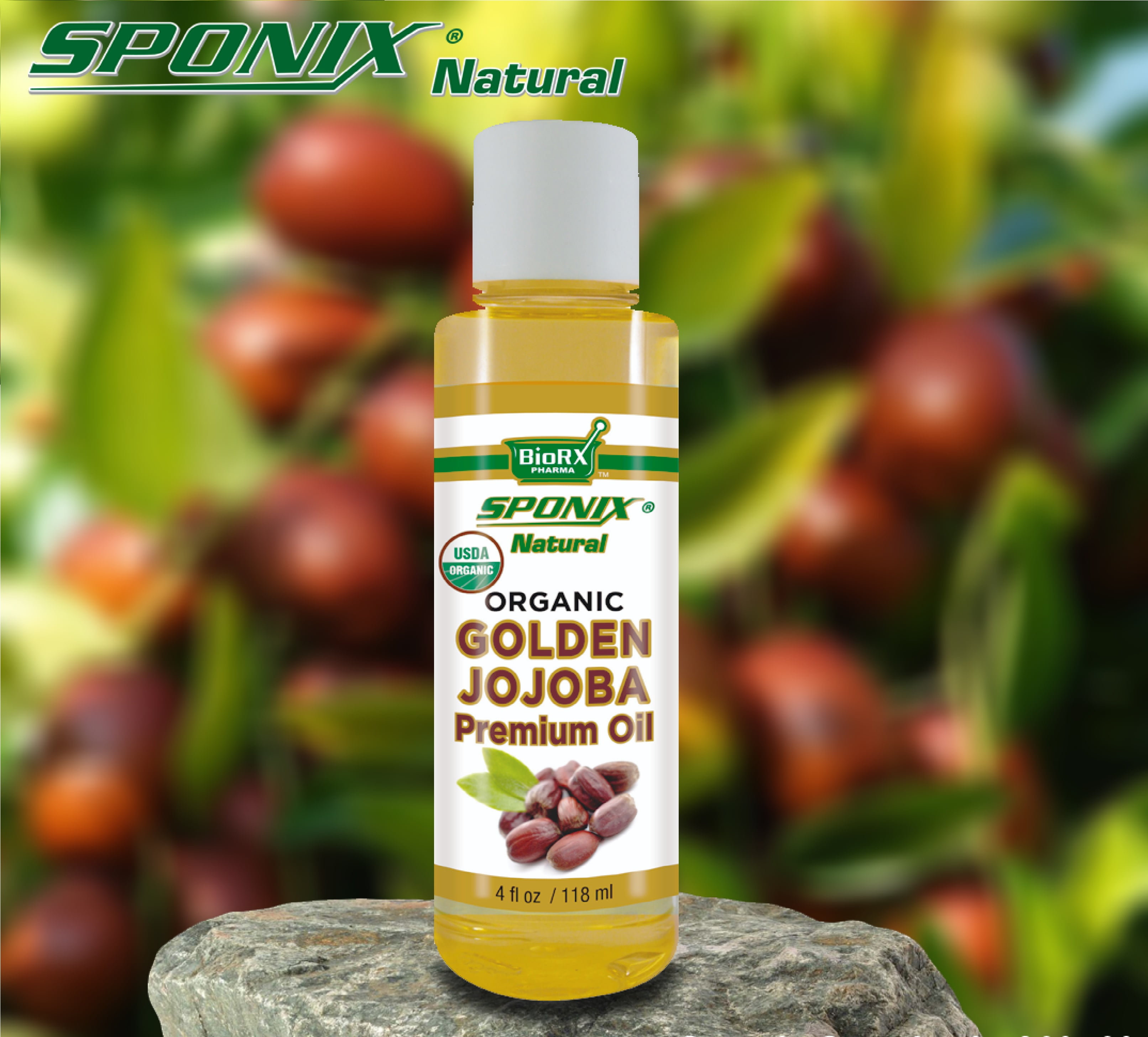 Jojoba Oil 4 Oz / 118 mL USDA Certified Organic Carrier Oil 100