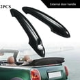 thumbnail image 3 of Gloss Black Outside Exterior Door Handle Cover compatible with R50 R52 R53 R55 R56 R57 R58 R59 R61, 3 of 5