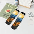 thumbnail image 7 of Pofeuu Elegant Sunset Sunflower Print 30cm Socks, Adult Running Hiking Socks for Youth and Adult, 7 of 7