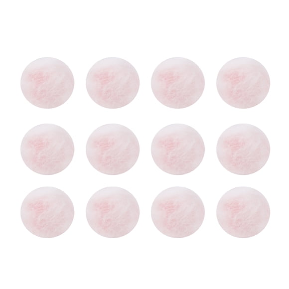 6 pares de tapones para los oídos de algodón encerado con reducción de ruido, suministros de protección auditiva, impermeables, color rosa