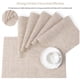 thumbnail image 2 of Cateissary Manteles Individuales de estilo Simple lavables, mantel Individual con aislamiento térmico, cubiertos de escritorio, mantel protector Mostrada, 2 of 5