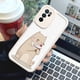 thumbnail image 3 of Exprésate con estilo: descubre el divertido diseño de nuestra funda plateada mate de doble capa para iPhone 15 Pro Max 14 13 12 Pro 11, 3 of 4