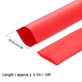 thumbnail image 2 of Unique Bargains Heat Shrink Tubing 1-inch(25mm) 2:1 Heat Shrink Tube Wire Wrap 10ft Red, 2 of 4