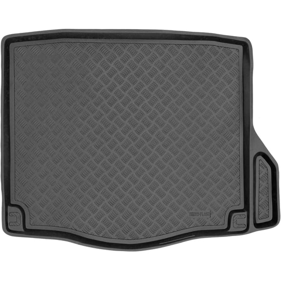 Rezaw-Plast Cargo Mat for Mercedes CLA 2014 2015 2016 2017 2018 2019 C117 Custom Fit Trunk Mat PE Odorless No Trimming Anti Slip Texture Waterproof Black