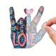 thumbnail image 4 of Fiudx Colgante de Mano para San Valentín, Diseño Acrílico Plano 2D, para Colgar En El Coche y Decorar El Hogar, Llavero Multifuncional y Accesorio para Mochila, Un Regalo Ideal para Tus Seres Querido, 4 of 6